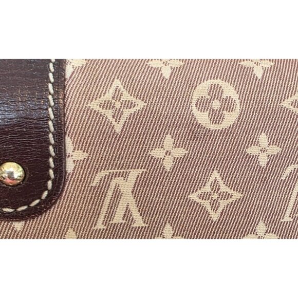 Louis Vuitton Monogram Idylle Pattern Wallet Women's Sepia Brown Sarah TN3181 - Picture 7 of 11